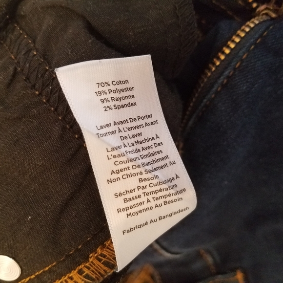 Talbots Simply Flattering Jegging Jeans Dark Blue Size 14 - Picture 12 of 16